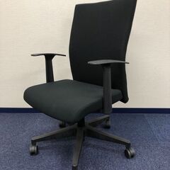 【ネット決済】オフィスチェア　肘付き　上下可動式　事務椅子　会議用