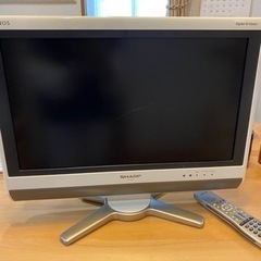 50センチ✖️33センチのシャープテレビ