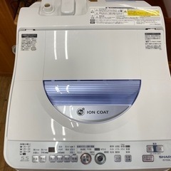 I408 ☆ SHARP 洗濯乾燥機 （5.5㎏）☆ 2014年製 ⭐動作確認済