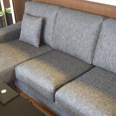 8千円値下げしました！布張りカウチソファ