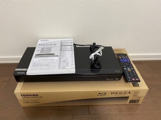 ブルーレイレコーダー TOSHIBA REGZA(500GB)