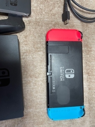 Switch 動作確認済み 本体裏側に擦れあり