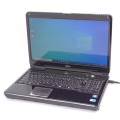 日本製 Wi-Fi有 ノートパソコン FUJITSU 富士通 NF/G60T 中古動作良品 