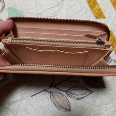 蛇かわレザー財布（値下げ中）