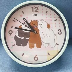 we bear bears　キャラクターの時計