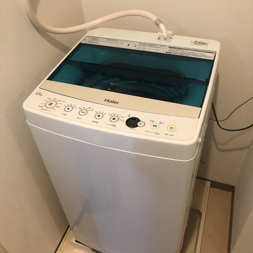【ポイント10倍】 Haier JW-C45A(K)洗濯機 洗濯機
