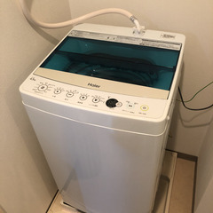 【ネット決済・配送可】Haier JW-C45A(K)洗濯機