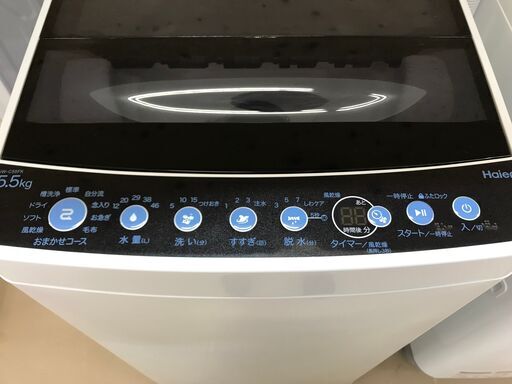 ✨ハイセンス 未使用 JW-C55D 洗濯機 5.5㎏ 19年製✨うるま市田場✨ - うるま市