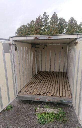 【香取市山之辺】No.T-6 横扉付き 保冷コンテナ 長さ約306cm×幅167cm×高さ172cmくらい 香取市山之辺】No.T-6 横扉付き 保冷コンテナ 長さ約306cm×幅167cm×高