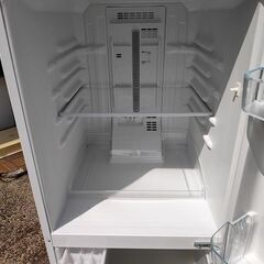 パナソニック NR-B146W-W 2ドア冷蔵庫『中古、小傷あり、棚不足あり