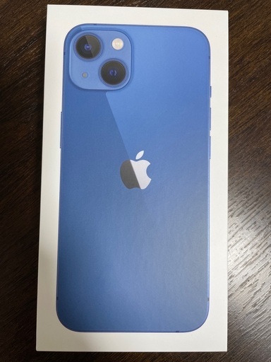 【新品未開封品】iPhone13 128GB ブルー SIMフリー