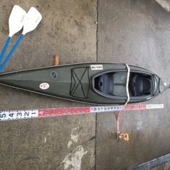 【金沢】カヤック　2人乗　パドル付き