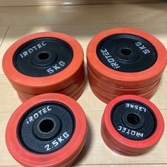 ダンベル30kg×2、トレーニングベンチセット