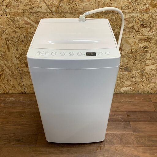 【Haier】 ハイアール 全自動電気洗濯機 タグレーベル アマダナ 4.5kg AT-WM45B 2019年製