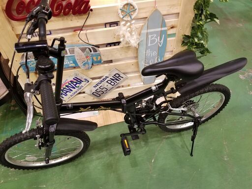 【愛品館八千代店】AJ-01N　20インチ折りたたみ自転車