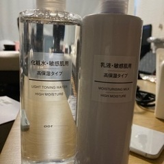 無印良品　敏感肌用高保湿タイプ　化粧水&乳液400ml