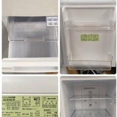 I376 シャープ SHARP 2020年製 冷蔵庫 (幅49.5cm) 152L つけかえどっち