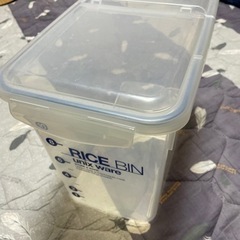 キッチン用品　米びつ unixware RICE BIN 14Lの画像
