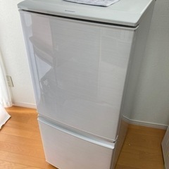 【決定】SHARP 冷凍冷蔵庫 SJ-D14C-W