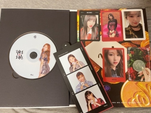 Twice Yesoryes 全メンバーサイン入り トレカ付き ミズキ 石神井公園のcd K Pop の中古あげます 譲ります ジモティーで不用品の処分