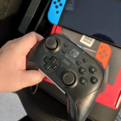 美品！Nintendo Switch(有機ELモデル) Joy-Con(L) ネオンブルー