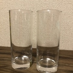 【譲渡先決定】透明グラス　ゾンビグラス　2個セット