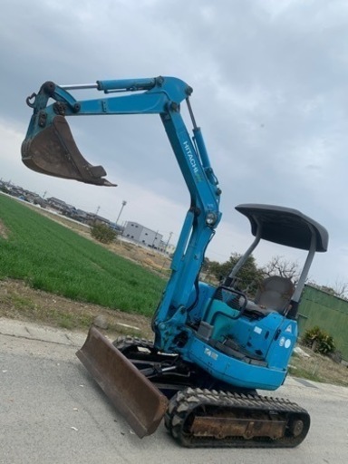 日立建機 EX20U-3 油圧ショベル 倍速 配管 鉄キャタ ゴムパッド