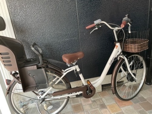 電動アシスト自転車　チャイルドシート付き