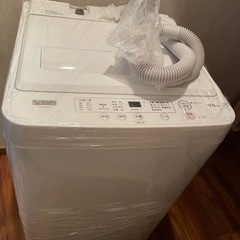 ★値下げ★【美品】4.5キロ　洗濯機　ヤマダセレクト　白　YWM...