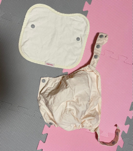 ほぼ未使用】baby&me 抱っこ紐 新生児パッド付き ONE-S LIGHT グレー