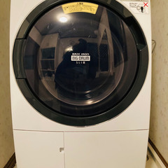 2018年度製　HITACHI ドラム式洗濯乾燥機　BD-SG1...