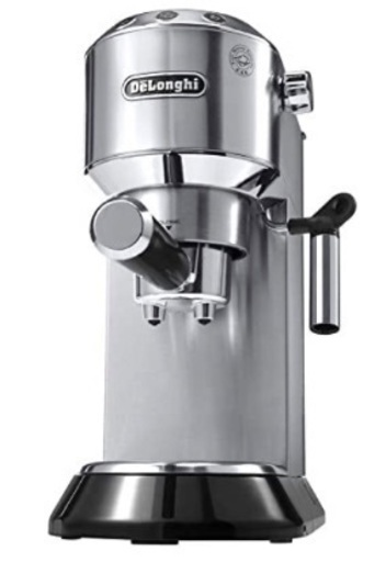 デロンギ(DeLonghi)  エスプレッソ・カプチーノメーカー ブラック×シルバー 1L  EC680M