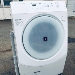 ET2555番⭐️9.0kg⭐️ SHARPドラム式電気洗濯乾燥...