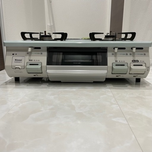 リンナイ グリル付きガスコンロ [右強火] 都市ガスRinnai KGM64MT2L