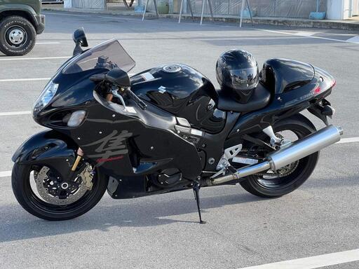 スズキ 隼 ハヤブサ 黒 1300cc