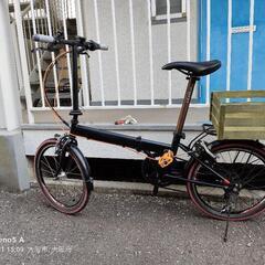 折りたたみ自転車　フルカスタム