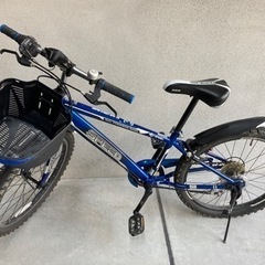 子供自転車　22インチ　6段変速