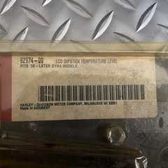 ハーレー  LCDオイル温度メーター　62974-09