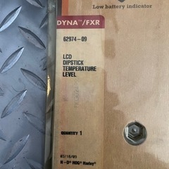 ハーレー  LCDオイル温度メーター　62974-09