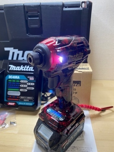 中古 マキタ TD001G 40V 充電式インパクトドライバー セット カスタム  