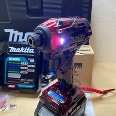 中古 マキタ　TD001G 40V 充電式インパクトドライバー　セット　カスタムカラー