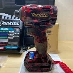 中古 マキタ　TD001G 40V 充電式インパクトドライバー　セット　カスタムカラー