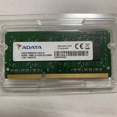 ノート増設メモリ 4GB ADATA DDR3L 1866(13...