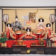 【ネット決済】久月　雛人形　ひな人形　オルゴール付き　日本人形　...