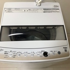 2021年12月購入 ハイアール 全自動洗濯機 JW-C70GK 7.0kg ホワイト Haier
