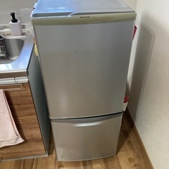 冷蔵庫　National  NR-B143J  2007年製　2ドア