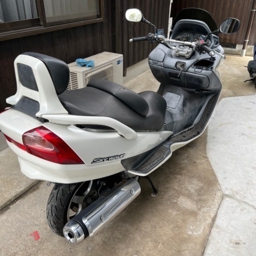 スズキ　スカイウェーブ250 エンジン始動