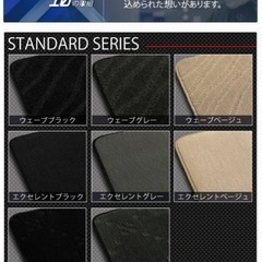 新品未使用★アルファード　ヴェルファイア　新型30系　フロアマット（フットレストカバー付）フルセット1台分防水　日本製　空気触媒加工