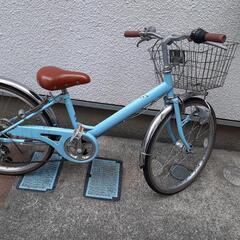 【ネット決済・配送可】　子供の自転車　24インチ