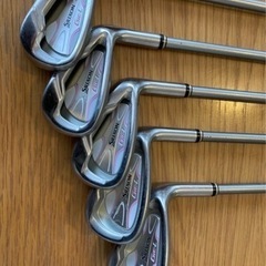 良品 スリクソン Gie-L アイアンセット 右打ち 5本 レディース SRIXON スリクソン GiE-L アイアンセット 5本